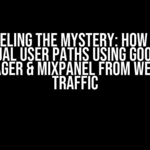 Unraveling the Mystery: How to See Individual User Paths Using Google Tag Manager & Mixpanel from Website Traffic